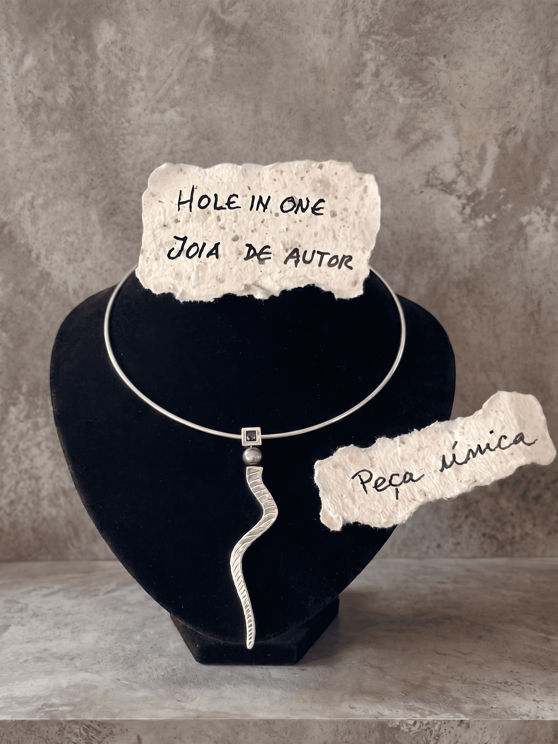Joia em prata do prémio Hole in One